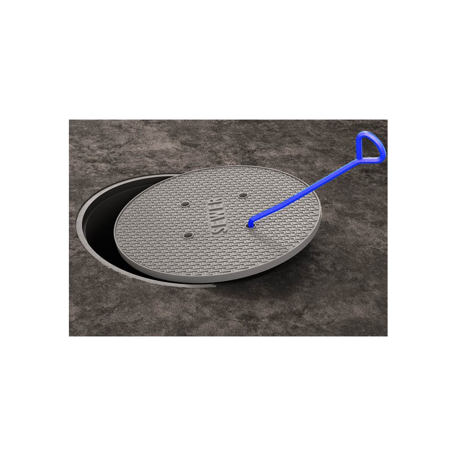 DRAIN GRATE & MANHOLE COVER LIFTER - 5/8