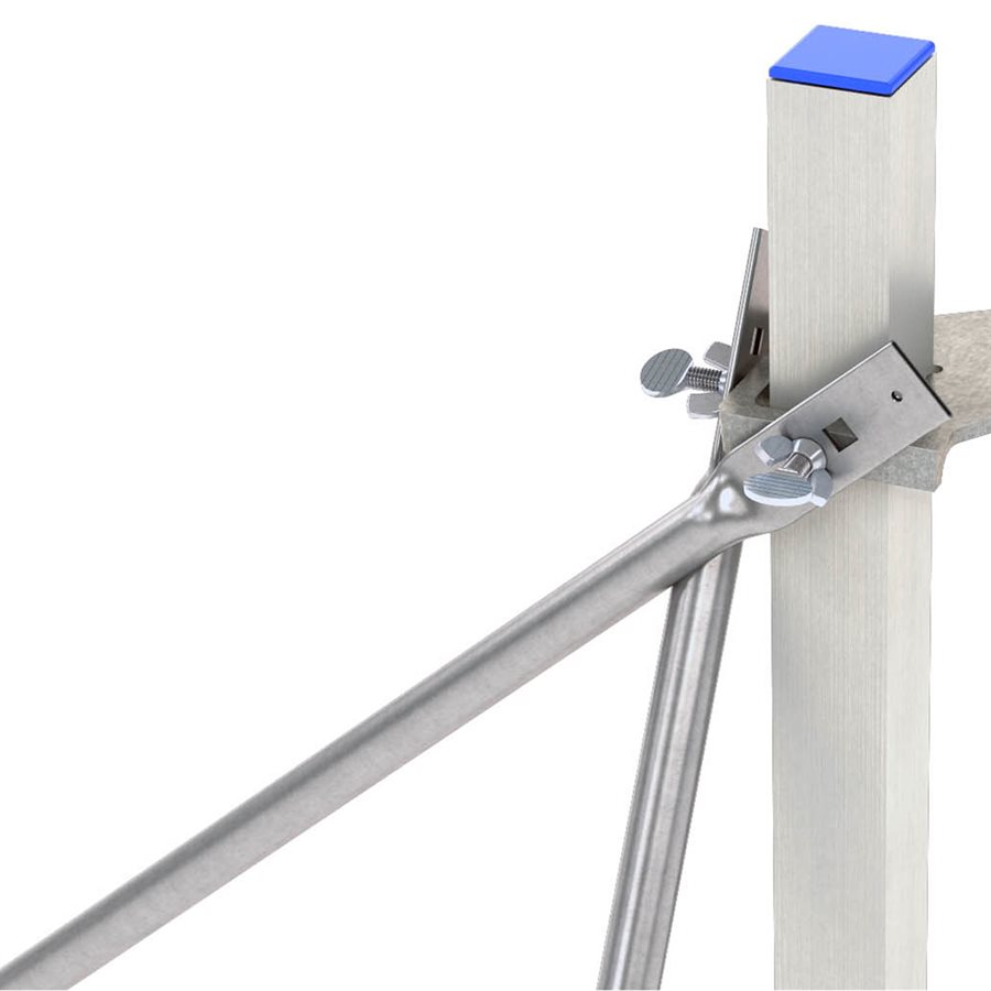 TELESCOPING POLE BRACES