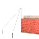 TELESCOPING POLE BRACES