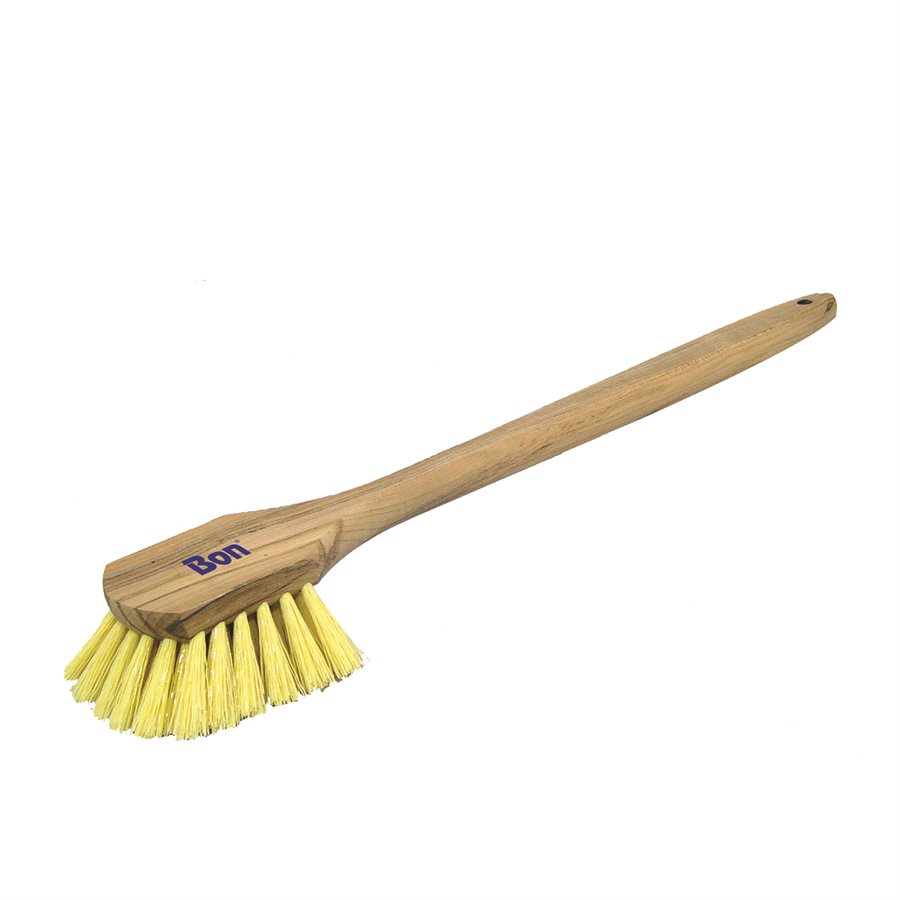 ACID BRUSH POLY BRISTLES 20" WOOD HANDLE