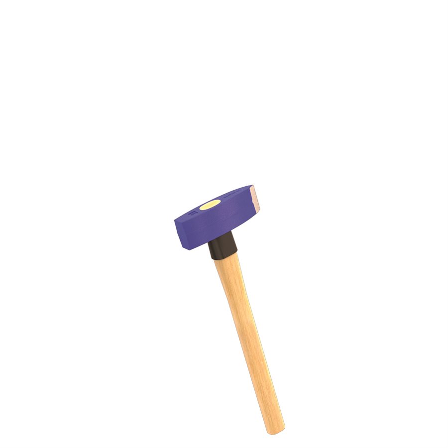 STONE MASON HAMMER 4 LB WITH WOOD HANDLE