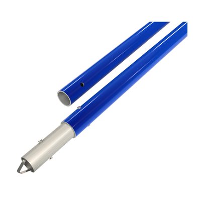 1 3/4" ALUMINUM BUTTON HANDLE - 6' 1 3/4" ALUMINUM BUTTON HANDLE - 6'