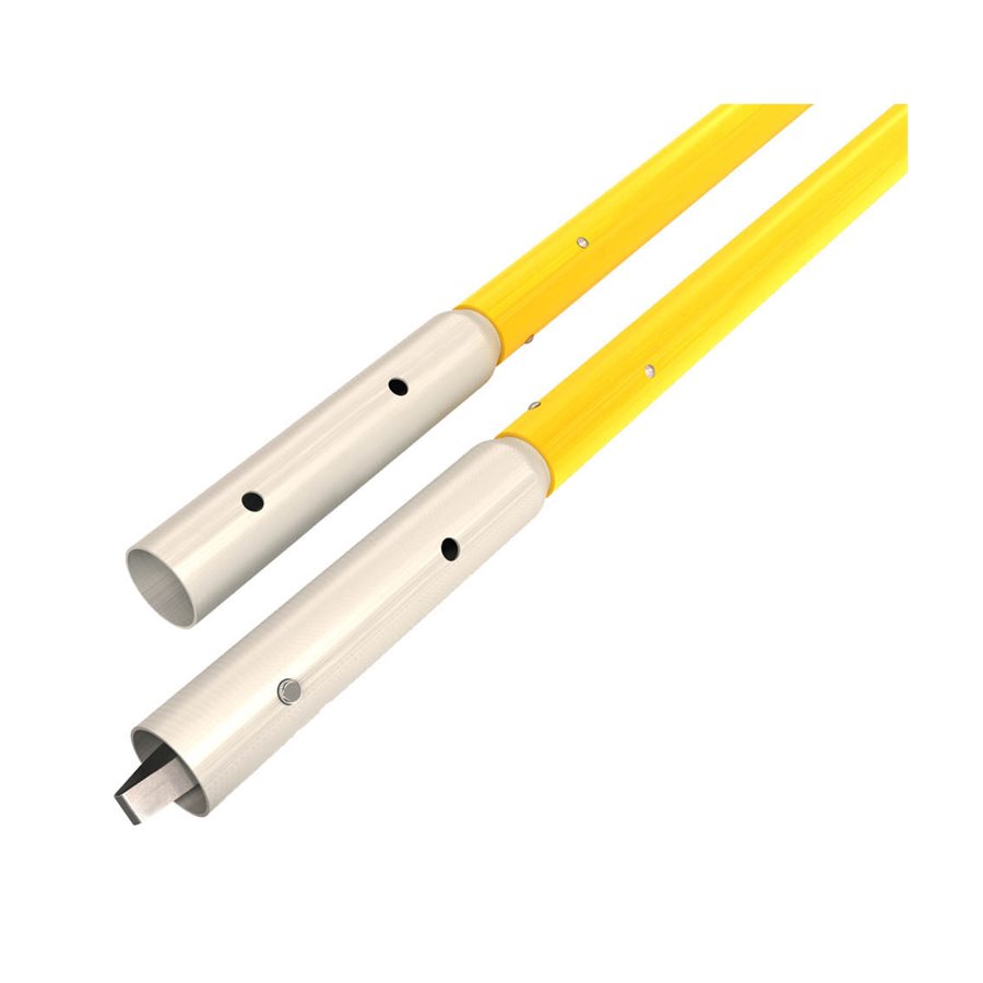 1 1/2" FIBERGLASS BUTTON HANDLE 6'