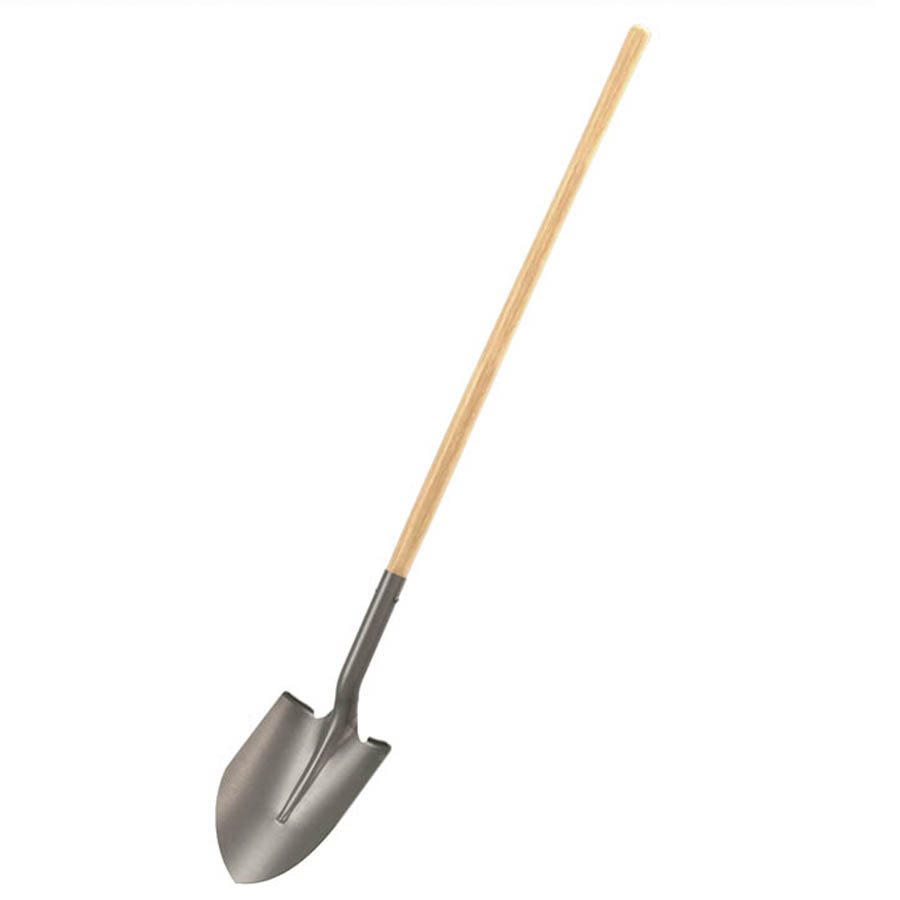 SHOVEL ROUND POINT WITH 47" ST WOOD HANDLE