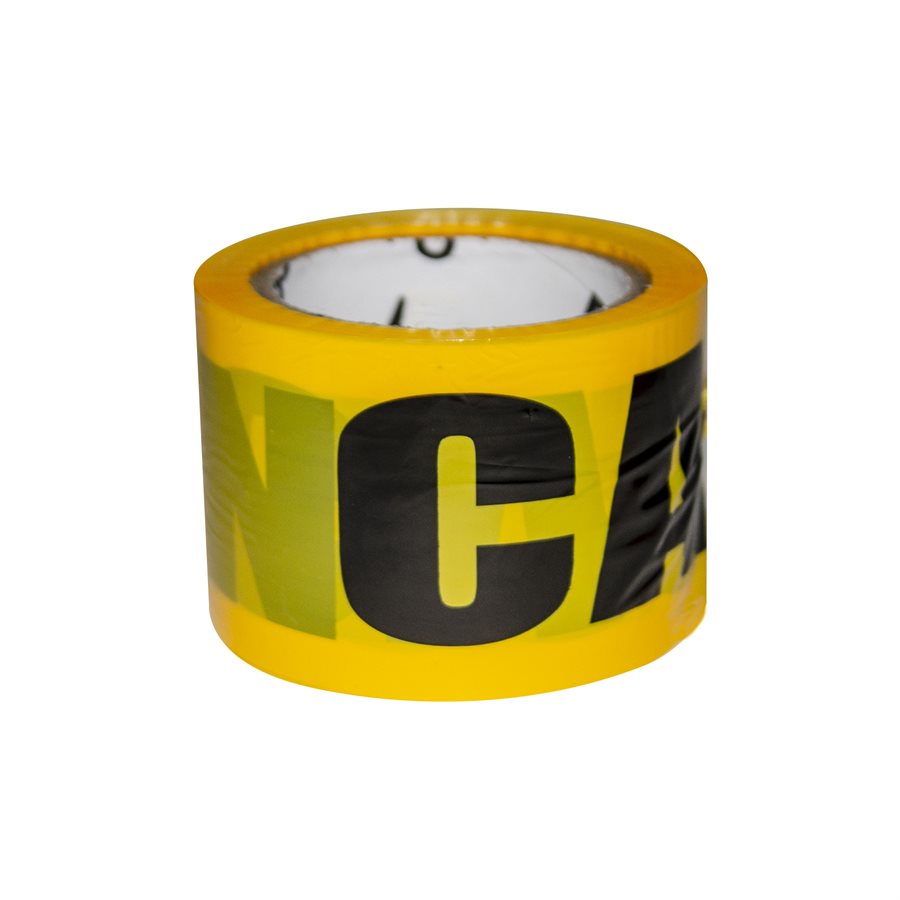 CAUTION TAPE YELLOW 1000' x 3"