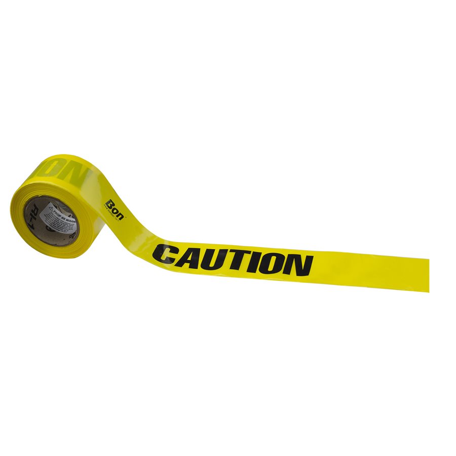 CAUTION TAPE YELLOW 300' x 3"