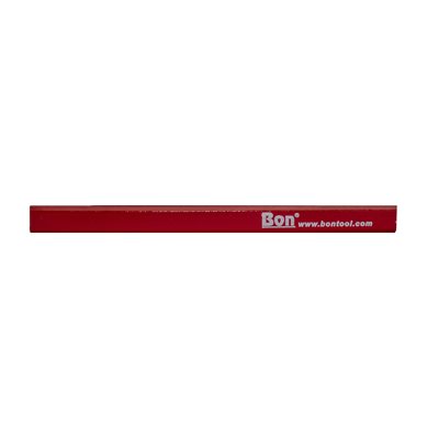 CARPENTER PENCILS - RED CASING MEDIUM BLACK LEAD - 12/PKG CARPENTER PENCILS - RED CASING MEDIUM BLACK LEAD - 12/PKG
