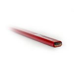 CARPENTER PENCILS - RED CASING MEDIUM BLACK LEAD - 12/PKG