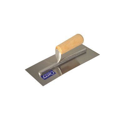 Curved drywall trowel Curved drywall trowel