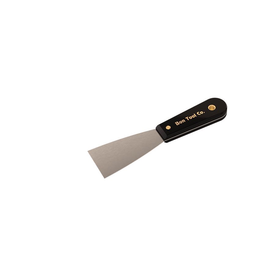 PUTTY KNIFE 1 1/4" STEEL WITH POLY HANDLE