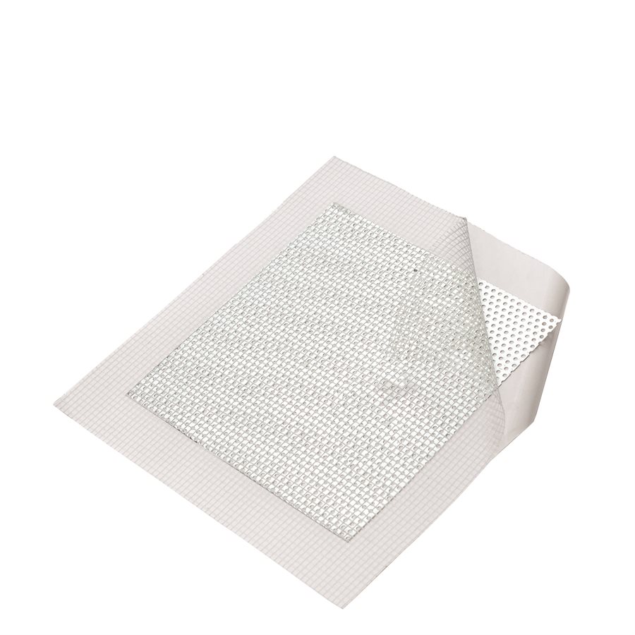 WALL REPAIR PATCH ALUMINUM 4" x 4" (BULK PACK OF 50)