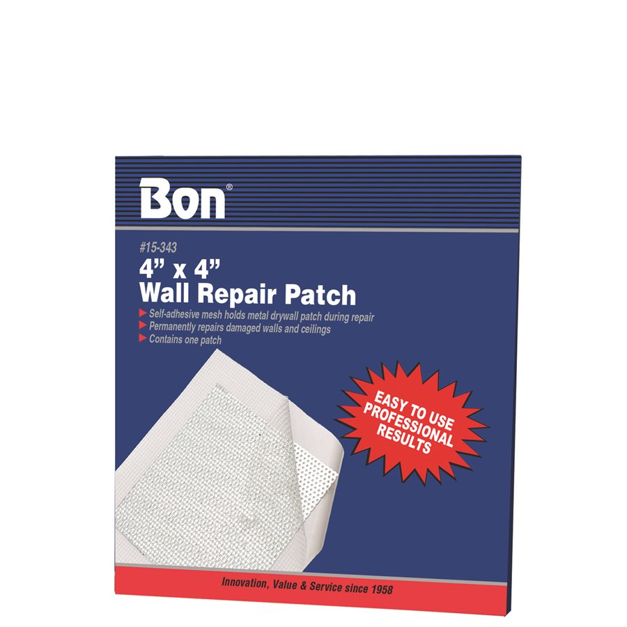 WALL REPAIR PATCH ALUMINUM 4" x 4"