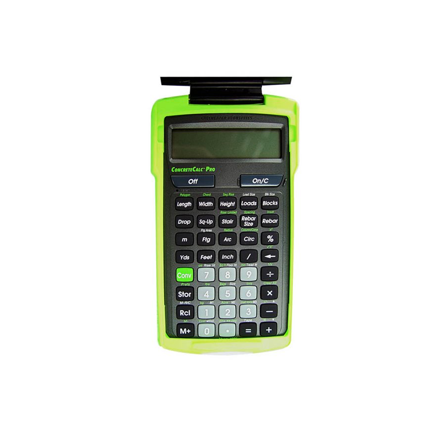 CALCULATOR CONCRETE