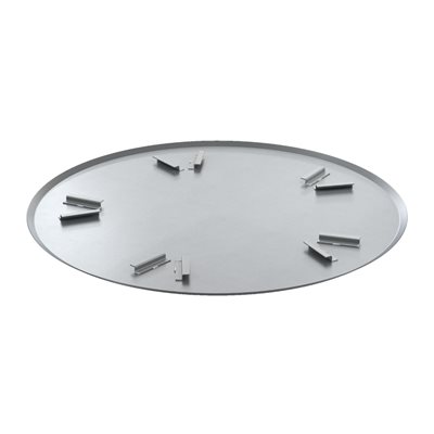 CARBON STEEL FLOAT PAN - 46" - 5 Z CLIPS