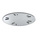 CARBON STEEL FLOAT PAN - 46" - 5 Z CLIPS