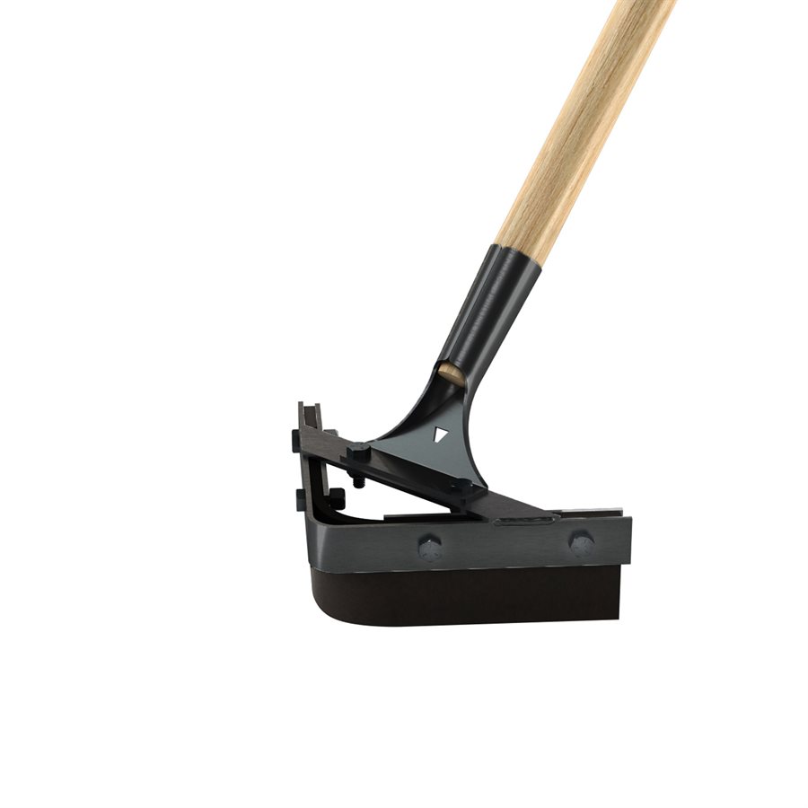 ASPHALT SQUEEGEE V SHAPED WITH BLACK NEOPRENE BLADE