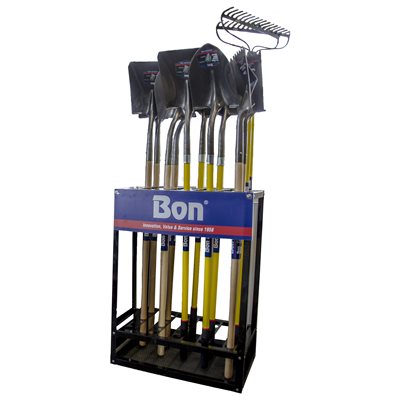 LONG HANDLE TOOL DISPLAY RACK