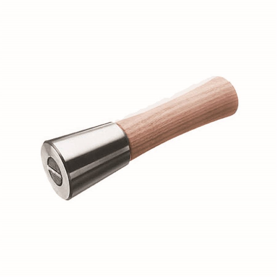 ROUND STONE MALLET 1 1/2 LB WITH 7" WOOD HANDLE