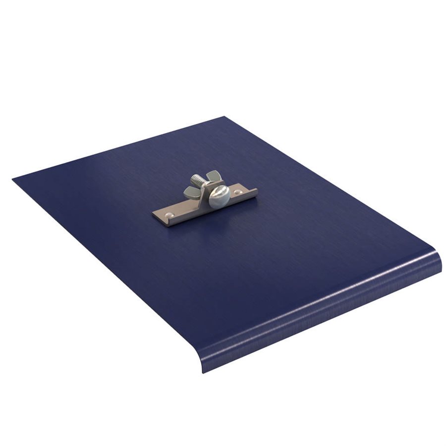 BLUE STEEL WALKING EDGER 9" x 12" 1/2" RADIUS 5/8" DEPTH