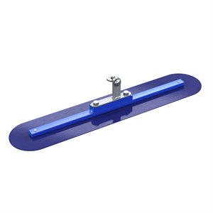 BLUE STEEL FRESNO TROWELS - ROUND END WITH IN LINE BRACKET