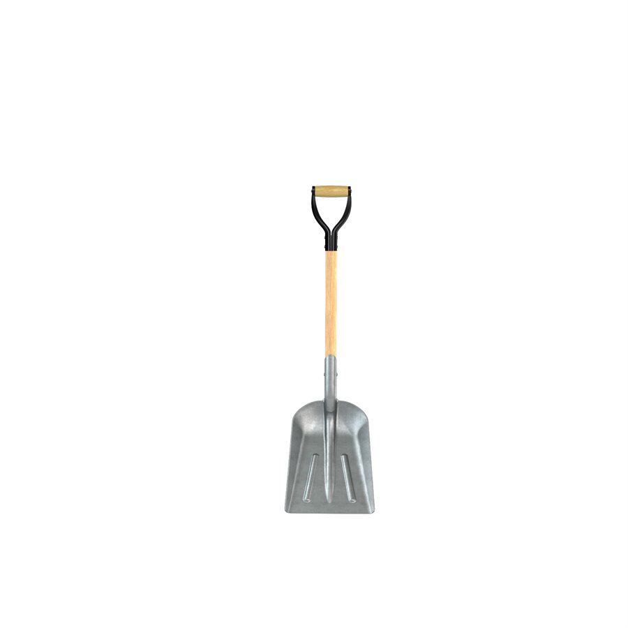 SCOOP SHOVEL ALUMINUM