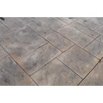 TEXTURE MAT - INLINE ASHLAR RED - 36" X 36"
