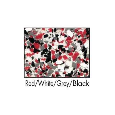 Paint Chips Red White Grey Black 12 Lb