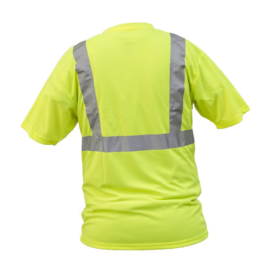 HIVIS SHORT SLEEVE T SHIRT LARGE