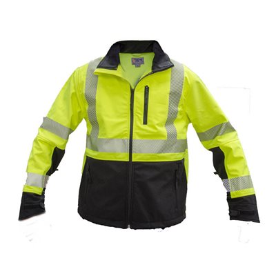 HI-VIS COLLARED JACKET - XXL
