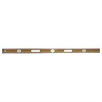 BAMBOO WOOD LEVEL - 48" ALUMINUM "I" BEAM