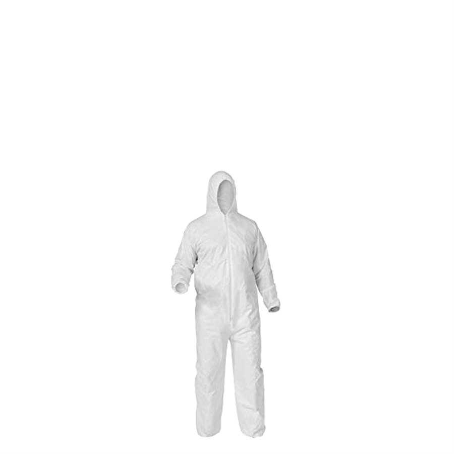 DISPOSABLE COVERALLS LARGE