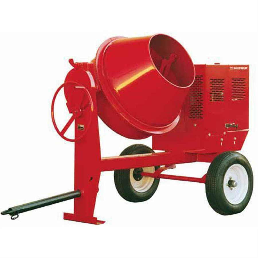 CONCRETE MIXER 9 CU FT WITH 1.5 HP ELECTRIC 115/230V