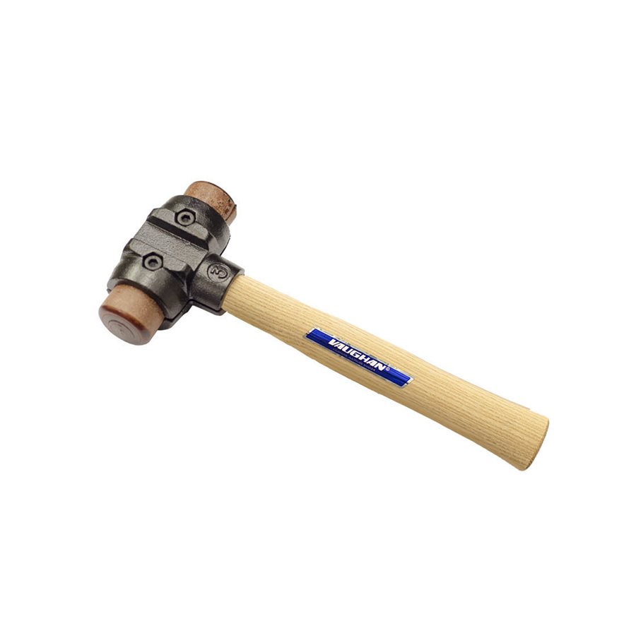 SPLIT FACE HAMMER WITH RAWHIDE FACE 3 1/4 LB