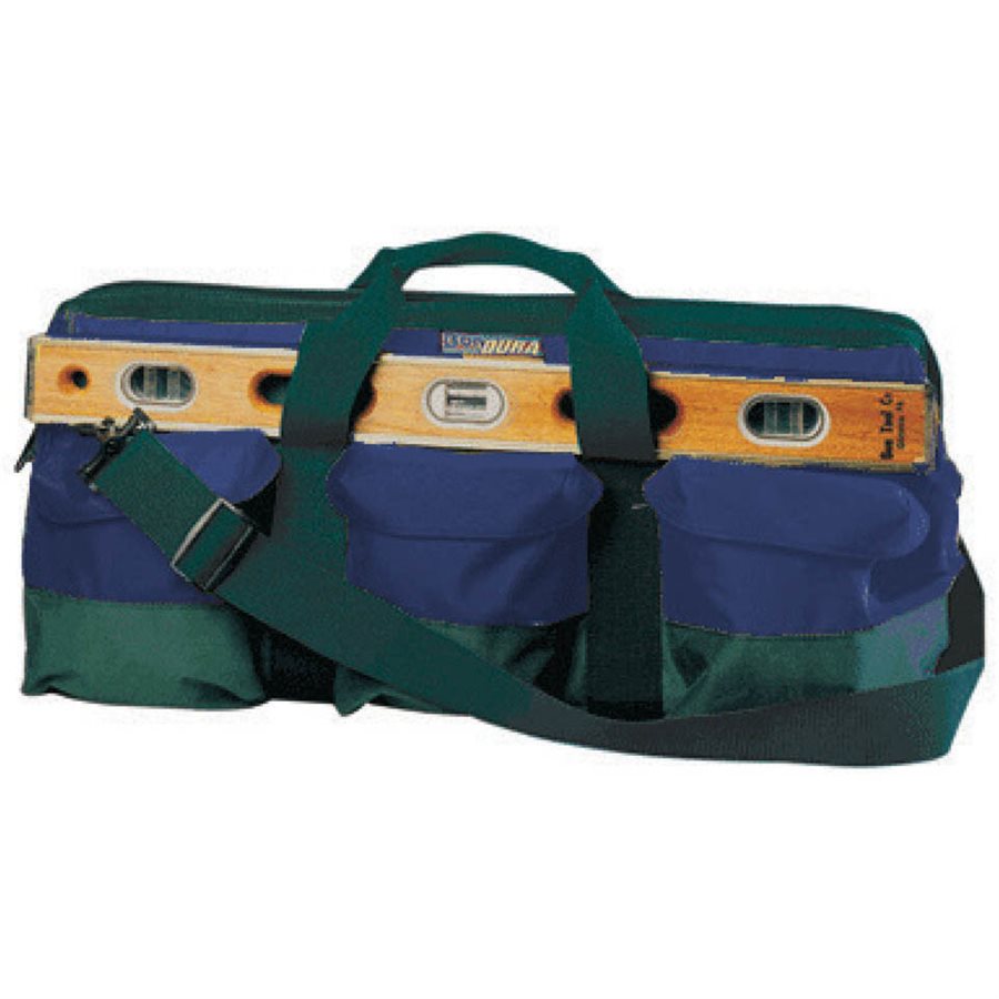MASON TOOL BAG GREEN/NAVY 24" x 10" x 11"