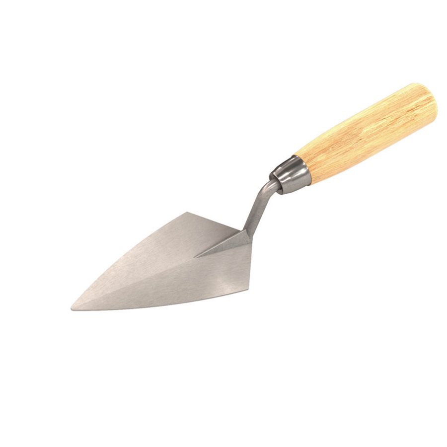 POINTING TROWEL 5 1/2" x 2 3/4" WITH WOOD HANDLE