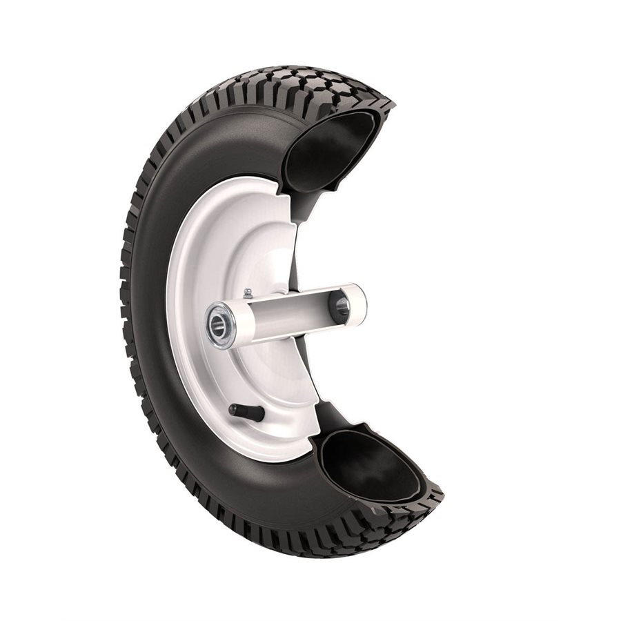 BARROW RIM/TIRE 16" 4 PLY PNEUMATIC KNOBBY