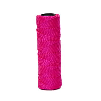 EZC MASON'S TWISTED NYLON LINE - 250' NEON PINK