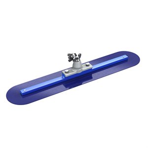 BLUE STEEL FRESNO TROWELS - ROUND END WITH LOCKING ALL ANGLE BRACKET