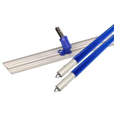 MAGNESIUM 2 HOLE BULLFLOAT KIT - 48" x 8" SQUARE END WITH WORMGEAR BRACKET AND (2) 6' HANDLES MAGNESIUM 2 HOLE BULLFLOAT KIT - 48" x 8" SQUARE END WITH WORMGEAR BRACKET AND (2) 6' HANDLES