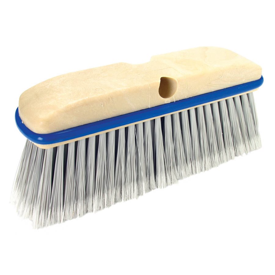 TILE BROOM SILVER FLAGGED POLY 10"