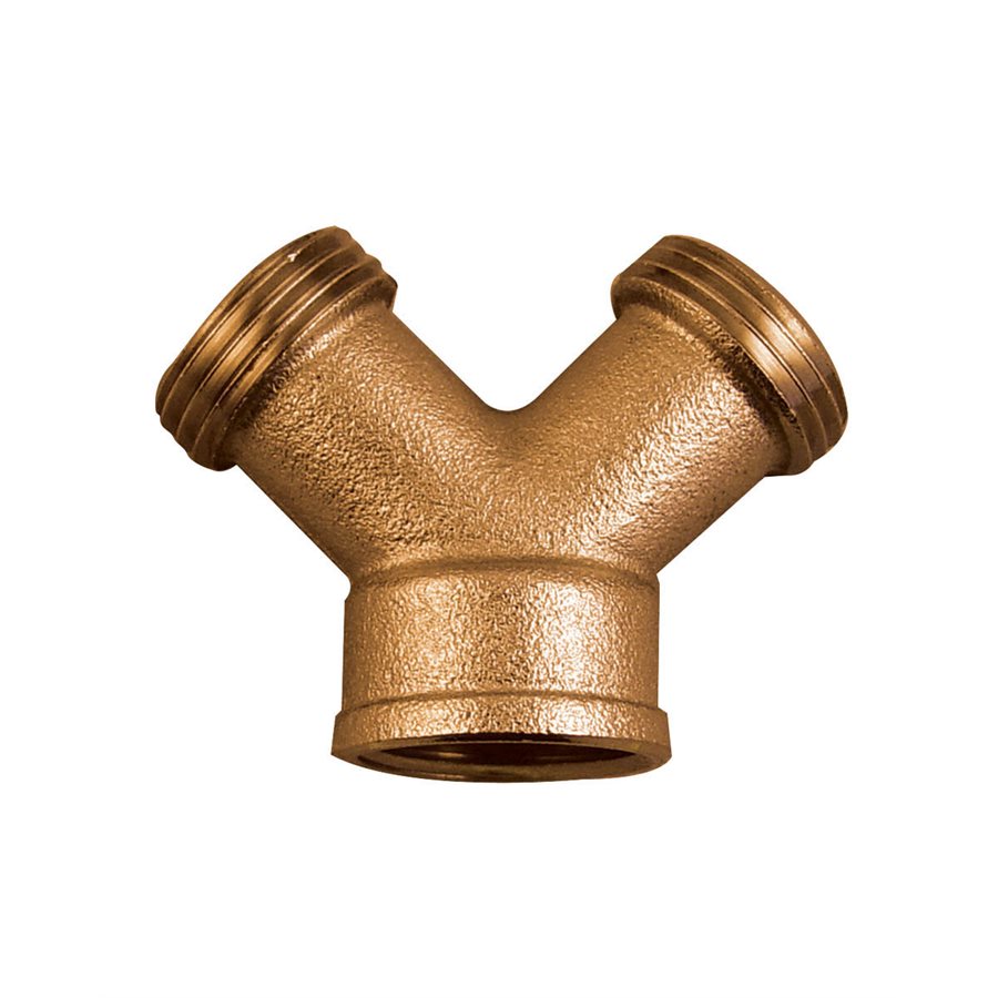 HOSE CONNECTOR BIB "Y" BRASS