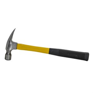 FRAMING HAMMER - ECONO MILLED FACE 24 OZ WITH 16" FIBERGLASS HANDLE