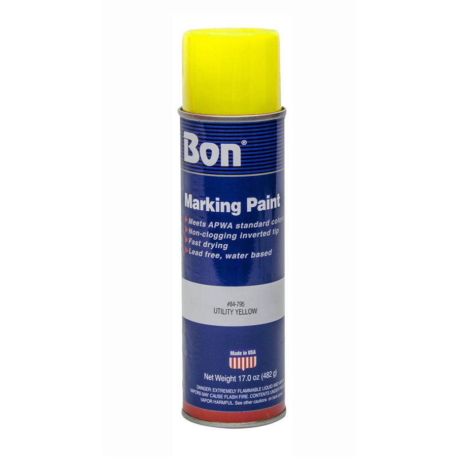 MARKING PAINT - UTILITY YELLOW - 20 OZ (12/PKG)