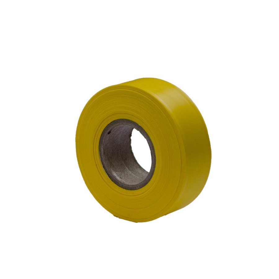 FLAGGING TAPE YELLOW 300' x 1 3/16" (12/PKG)